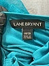 Lane Bryant 100% Polyester Teal Short Sleeve Blouse Size 18 - 20 Plus - photo 7