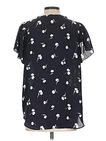 Ann Taylor Short Sleeve Blouse (view 2)
