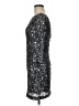 Aidan Mattox Silver Cocktail Dress Size 6 - photo 5