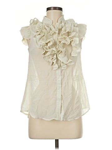 Aqua Sleeveless Blouse (view 1)