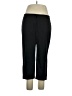 Rafaella Solid Black Active Pants Size 14 - photo 1