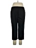 Rafaella Solid Black Active Pants Size 14 - photo 2