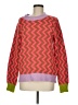 Blossom Chevron-herringbone Pink Pullover Sweater Size M - photo 1