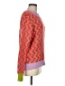 Blossom Chevron-herringbone Pink Pullover Sweater Size M - photo 4