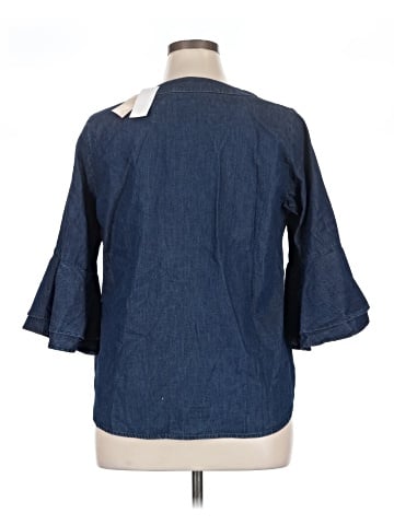 Philosophy Republic Clothing 3/4 Sleeve Blouse (view 2)