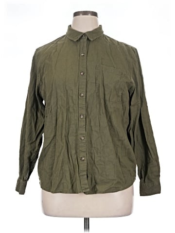Universal Thread Long Sleeve Button-Down Shirt (view 1)