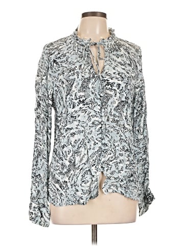 Donna Karan New York Long Sleeve Blouse (view 1)