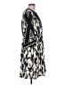 CAbi 100% Polyester Print Black Casual Dress Size L - photo 4