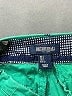 British Khaki Print Green Shorts Size 2 - photo 3