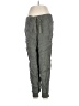 Caslon 100% Linen Solid Gray Linen Pants Size S - photo 1