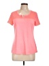 Layer 8 100% Polyester Color Block Pink Active T-Shirt Size L - photo 1