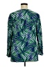 Old Navy 100% Rayon Green Long Sleeve Blouse Size XL - photo 2
