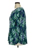 Old Navy 100% Rayon Green Long Sleeve Blouse Size XL - photo 5