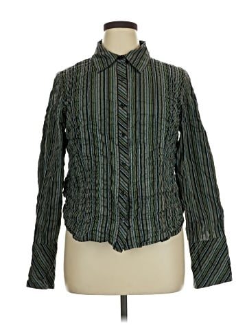 Lane Bryant Long Sleeve Blouse (view 1)