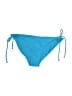 Op Solid Blue Swimsuit Bottoms Size M - photo 1
