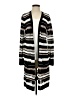 Halogen Stripes Black Ivory Coat Size S - photo 1