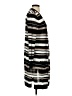 Halogen Stripes Black Ivory Coat Size S - photo 4