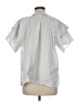 MING WANG White Short Sleeve Blouse Size M (estimated) - photo 2