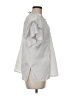 MING WANG White Short Sleeve Blouse Size M (estimated) - photo 4