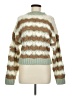 Zara Chevron-herringbone Green Pullover Sweater Size M - photo 1