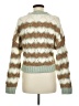 Zara Chevron-herringbone Green Pullover Sweater Size M - photo 2