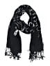 Eyeful 100% Viscose Black Scarf One size - photo 1