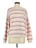 Altar'd State Stripes Pink Pullover Sweater Size M - photo 1