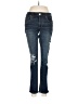 American Eagle Outfitters Hearts Blue Jeans Size 6 short - photo 1
