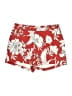 Express Floral Red Shorts Size 00 - photo 1