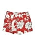 Express Floral Red Shorts Size 00 - photo 2
