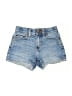 Crewcuts Blue Denim Shorts Size 6 - photo 1