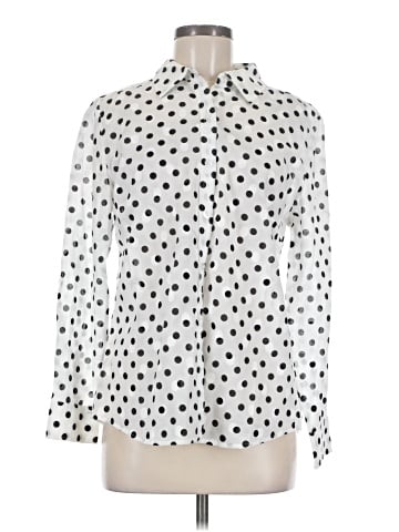 Karen Scott Long Sleeve Blouse (view 1)