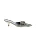 Prada 100% Suede Gray Heels Size EU 37 1/2 - photo 1