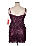 DB Studio Purple Cocktail Dress Size 14 - photo 2