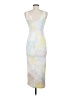 Re:named Tie-dye White Casual Dress Size M - photo 2