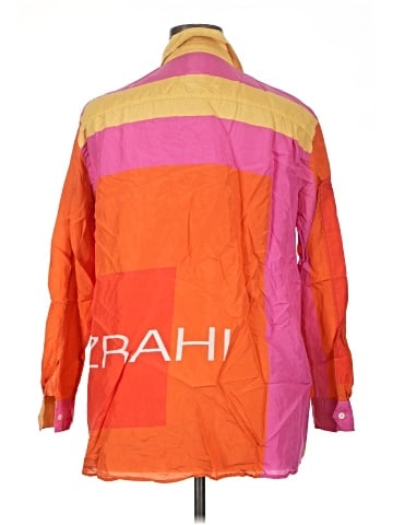 Isaac Mizrahi for Target Long Sleeve Silk Top (view 2)