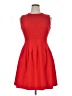 H&M Solid Red Cocktail Dress Size 16 - photo 1