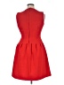 H&M Solid Red Cocktail Dress Size 16 - photo 2