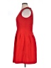 H&M Solid Red Cocktail Dress Size 16 - photo 5