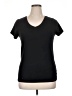 Active Basic Black Short Sleeve T-Shirt Size 1XL - photo 1
