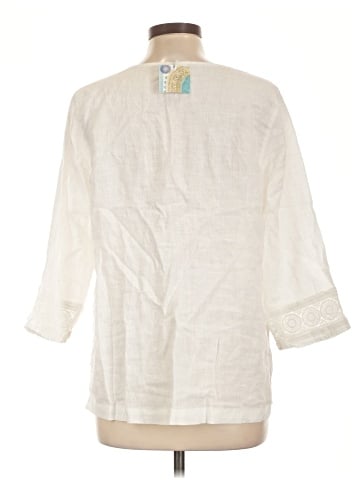 Sigrid Olsen 3/4 Sleeve Blouse (view 2)