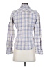 Columbia Checkered-gingham Blue Long Sleeve Button-Down Shirt Size S - photo 2