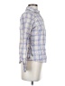 Columbia Checkered-gingham Blue Long Sleeve Button-Down Shirt Size S - photo 4