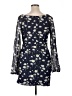 Cato Floral Blue Cocktail Dress Size XL - photo 2