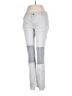 Free People Color Block Silver Active Pants Size 4 - photo 1