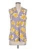 Adrienne Vittadini Yellow Sleeveless Blouse Size M - photo 1