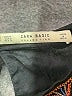 Zara Basic Black Long Sleeve Blouse Size M - photo 7
