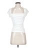 Elodie White Short Sleeve Top Size XS - photo 1