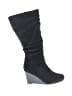 Journee Collection Black Boots Size 11 - photo 1