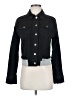 Black Label by C'est Toi Black Denim Jacket Size S - photo 1